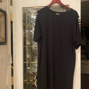 Black stretchy Michael Kors dress